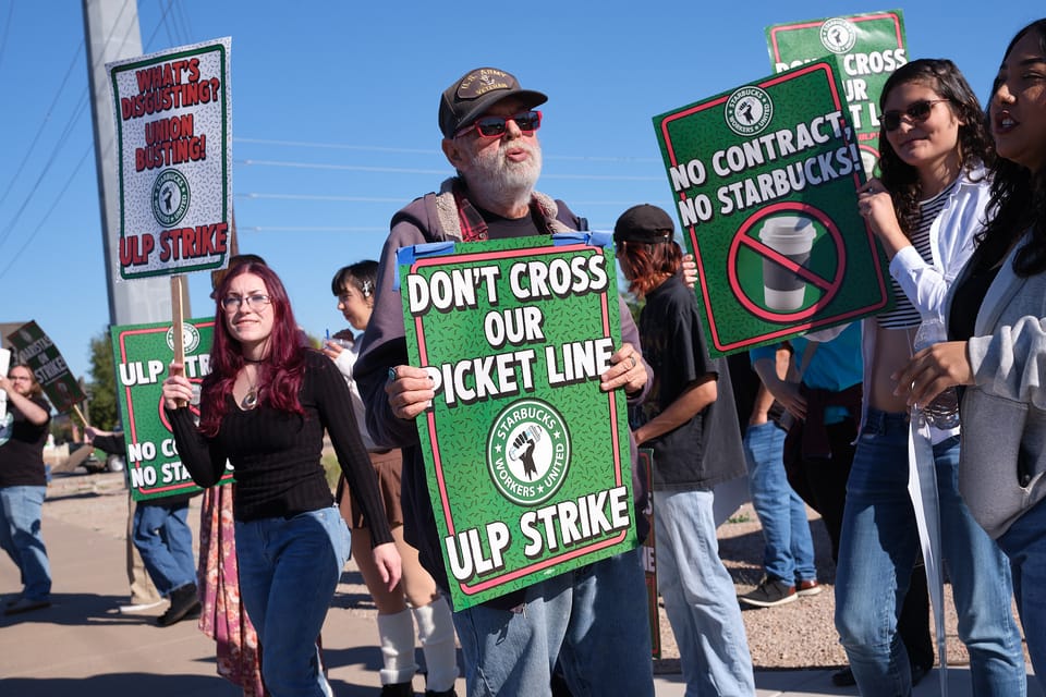 Baristas on Strike